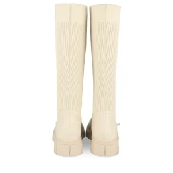 Bottes Cuissarde BEIGE Fille Motif Uni A Enfiler