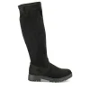 Bottes Cuissarde NOIR Fille Motif Uni Fermeture éclair