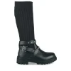 Bottes Cuissarde NOIR Fille Motif Clouté A Enfiler