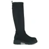 Bottes Cuissarde NOIR Fille Motif Uni Fermeture éclair