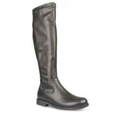 Bottes Cuissarde NOIR Fille Motif Uni Fermeture éclair