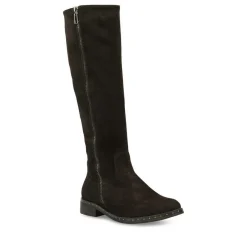 Bottes Cuissarde NOIR Fille Fermeture éclair