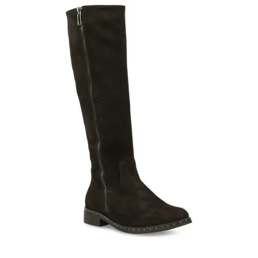 Bottes Cuissarde NOIR Fille Fermeture éclair