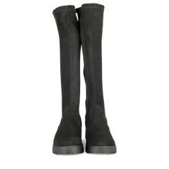 Bottes Cuissarde NOIR Fille Motif Uni Fermeture éclair