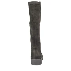 Bottes Cuissarde NOIR Fille Motif Uni Fermeture éclair