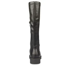 Bottes Cuissarde NOIR Fille Motif Uni Fermeture éclair
