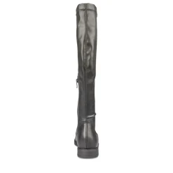 Bottes Cuissarde NOIR Fille Motif Uni Fermeture éclair