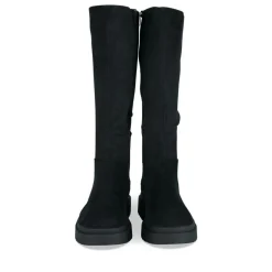 Bottes Cuissarde NOIR Fille Motif Paillettes Fermeture éclair