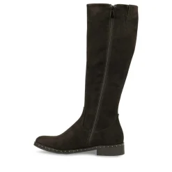 Bottes Cuissarde NOIR Fille Fermeture éclair