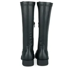 Bottes Cuissarde NOIR Fille Motif Uni Fermeture éclair
