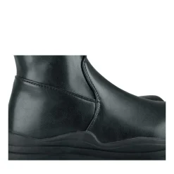 Bottes Cuissarde NOIR Fille Motif Uni Fermeture éclair