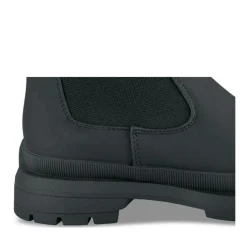 Bottes Cuissarde NOIR Fille Motif Uni A Enfiler