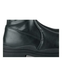 Bottes Cuissarde NOIR Fille Motif Uni Fermeture éclair