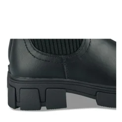 Bottes Cuissarde NOIR Fille Motif Uni A Enfiler