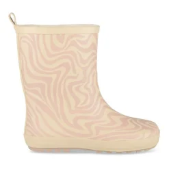 Bottes De Pluie BEIGE Fille Motif Uni A Enfiler