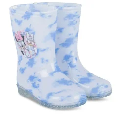 Bottes De Pluie BLEU Fille Motif Multicolore A Enfiler