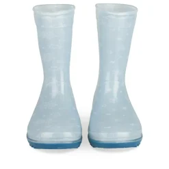 Bottes De Pluie BLEU Fille Motif Uni A Enfiler