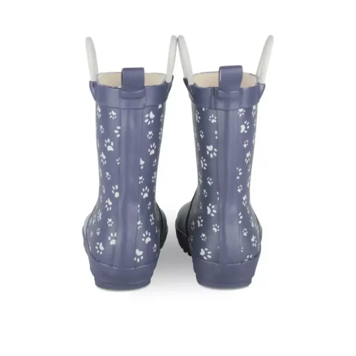 Bottes De Pluie BLEU Garçon Motif Animal A Enfiler