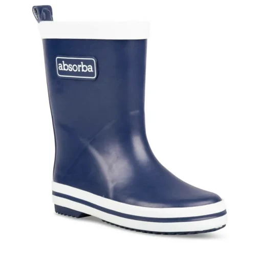 Bottes De Pluie Bottes MARINE Garçon Motif Uni A Enfiler