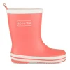 Bottes De Pluie Bottes ROUGE Fille Motif Uni A Enfiler