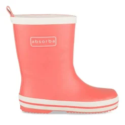 Bottes De Pluie Bottes ROUGE Fille Motif Uni A Enfiler