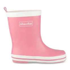 Bottes De Pluie Bottes ROSE Fille Motif Uni A Enfiler