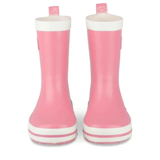 Bottes De Pluie Bottes ROSE Fille Motif Uni A Enfiler