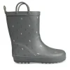 Bottes De Pluie GRIS Garçon Motif Eclair A Enfiler