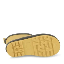 Bottes De Pluie JAUNE Garçon Motif Uni A Enfiler