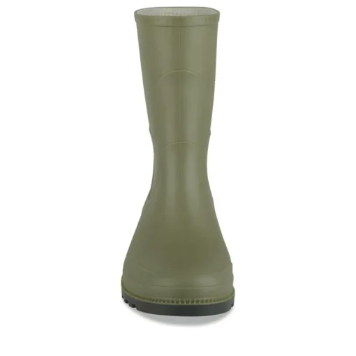 Bottes De Pluie KAKI Homme Motif Uni A Enfiler