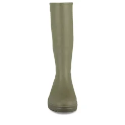 Bottes De Pluie KAKI Homme Motif Uni A Enfiler