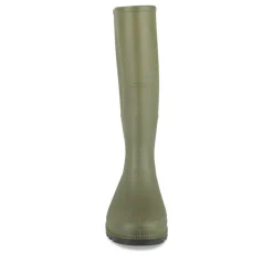 Bottes De Pluie KAKI Homme Motif Uni A Enfiler