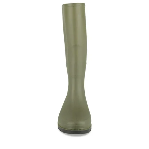 Bottes De Pluie KAKI Homme Motif Uni A Enfiler