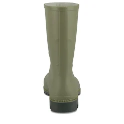 Bottes De Pluie KAKI Homme Motif Uni A Enfiler
