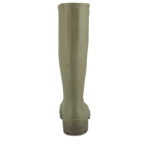 Bottes De Pluie KAKI Homme Motif Uni A Enfiler