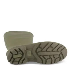 Bottes De Pluie KAKI Homme Motif Uni A Enfiler
