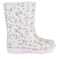 Bottes De Pluie LILAS Fille Motif Animal A Enfiler