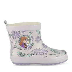 Bottes De Pluie LILAS Fille Motif Uni A Enfiler