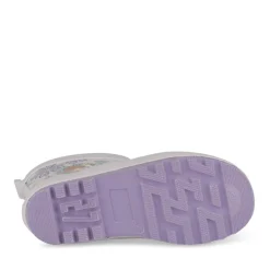 Bottes De Pluie LILAS Fille Motif Uni A Enfiler