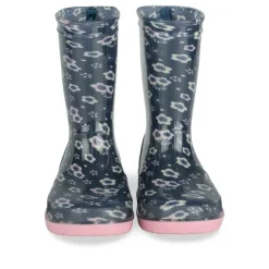 Bottes De Pluie MARINE Fille Motif Uni A Enfiler