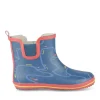 Bottes De Pluie MARINE Garçon Motif Uni A Enfiler