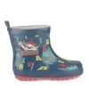 Bottes De Pluie MARINE Garçon Motif Multicolore A Enfiler