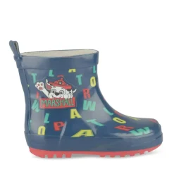 Bottes De Pluie MARINE Garçon Motif Multicolore A Enfiler