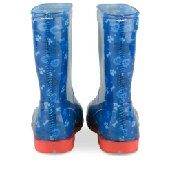 Bottes De Pluie MARINE Garçon Motif Multicolore A Enfiler