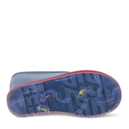 Bottes De Pluie MARINE Garçon Motif Uni A Enfiler