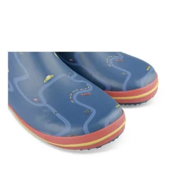 Bottes De Pluie MARINE Garçon Motif Uni A Enfiler