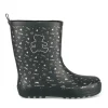 Bottes De Pluie NOIR Femme Motif Uni A Enfiler