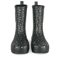 Bottes De Pluie NOIR Femme Motif Uni A Enfiler