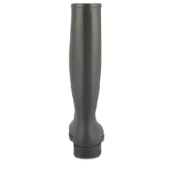 Bottes De Pluie NOIR Femme Motif Uni A Enfiler