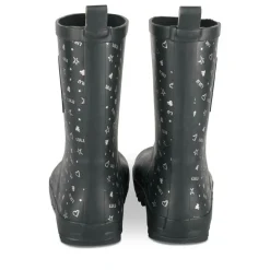 Bottes De Pluie NOIR Femme Motif Uni A Enfiler